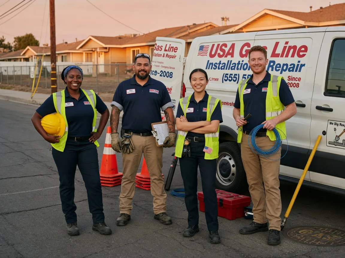 Gas Line Installation company in Papillion, NE
